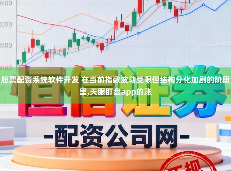 股票配资系统软件开发 在当前指数波动受限但结构分化加剧的阶段里,天眼盯盘app的账
